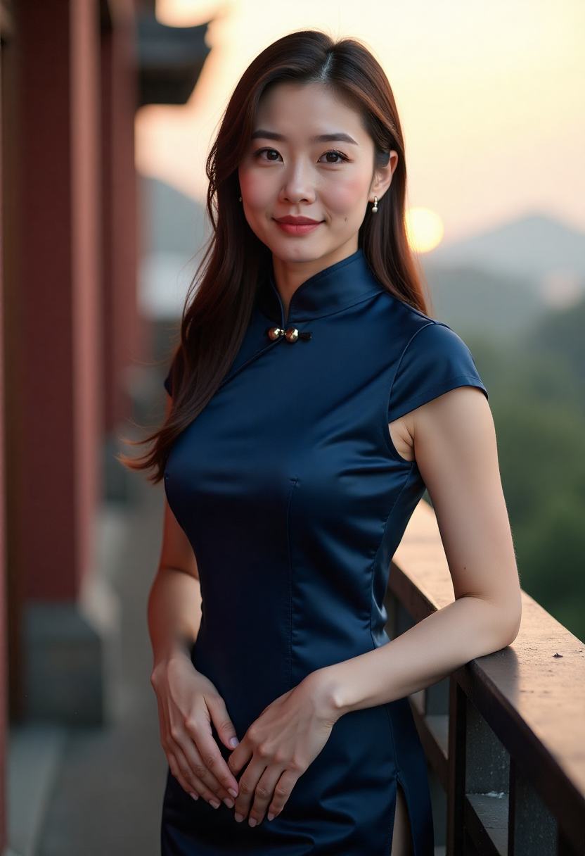 妈妈与儿子一起收拾书桌