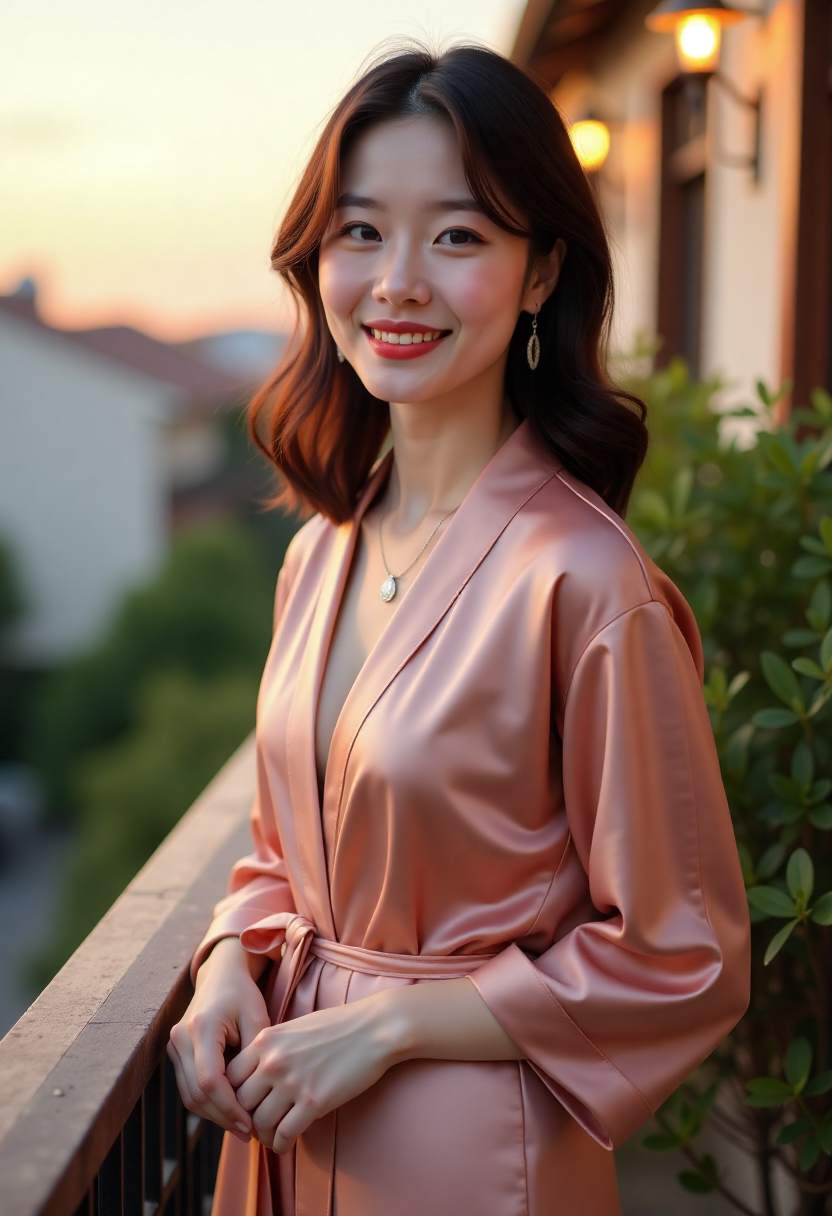 单亲妈妈在家准备晚餐